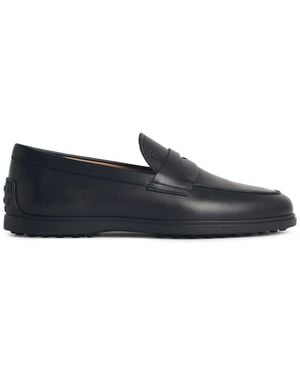 Tod's Mocassini Lear Neri - Blu