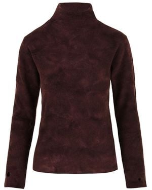 Not Shy Nicht schüchterne Pullover braun - Lila