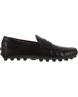 Tod's Gommino Bubble Leather - Black