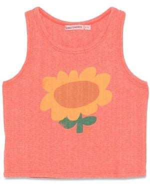 Bobo Choses Bobo wählt Blumencanvas - Pink