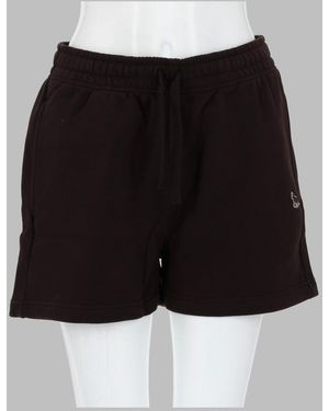 Maison Kitsuné Maison Kitsuné Shorts Da Jogging "Baby Fox Regular" - Black