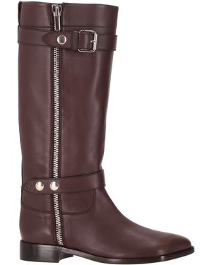 Niccolò Pasqualetti Obliqua Reitstiefel Kalbsleder - Braun