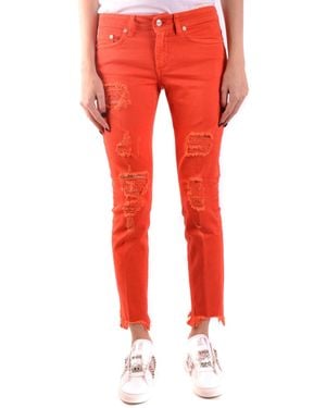 Dondup Jeans Koraal - Rood