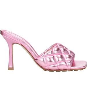 Bottega Veneta Sandals/Azalea Leather - Pink