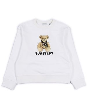 Burberry Kid Girl Pullover - Weiß