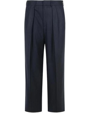 Tom Ford Pantalones a rayas diplomáticas - Azul