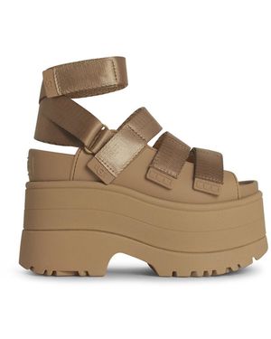 806 Sandalias de goma beige 'Goldenrise' - Neutro