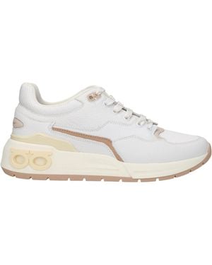 Ferragamo Sneakers Cosmalow Womens Leder weiß