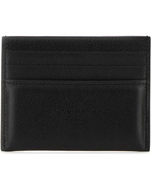 Givenchy Padded 2X3Cc Card Holder - Black