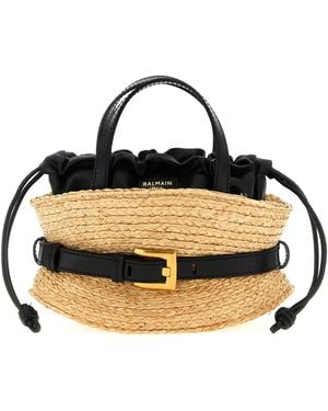 Balmain Shuffle Hand Bags - Black