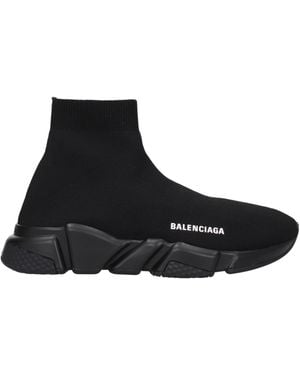 Balenciaga Speed Trainers Fabric - Black