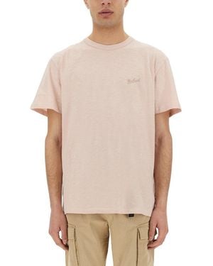 Woolrich Flamed Cotton T Shirt - White