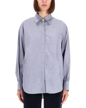 Aspesi Regular Solid Shirt - Blue