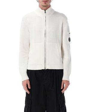 C.P. Company C.P.Company Knitwear Cardigan - White