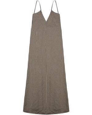 Alysi Elegant Mini Dress For - Brown
