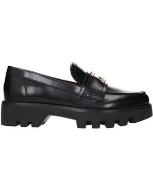 Tory Burch Moccasins Skinned - Black