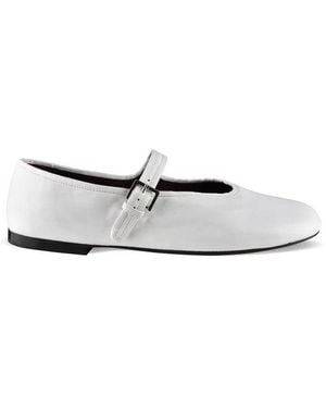 The Row Boheme Mj Ballerinas - White