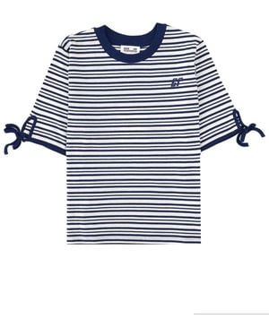 Baum und Pferdgarten T-Shirt Janet - Blue