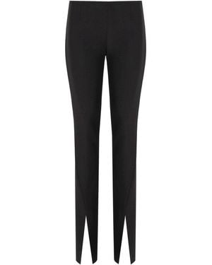 FEDERICA TOSI Skinny Black Trousers