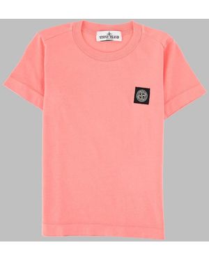 Stone Island T Shirt - Pink