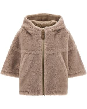 Max Mara Petalo1 Cape - Natur