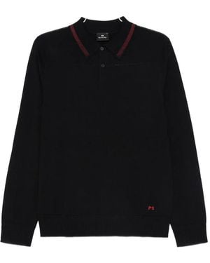Paul Smith Herrenpullover mit Rundhalsausschnitt - Schwarz