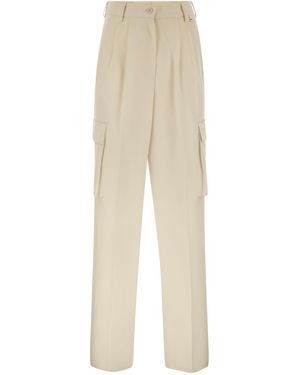 Herno Cargo Trousers - Natural