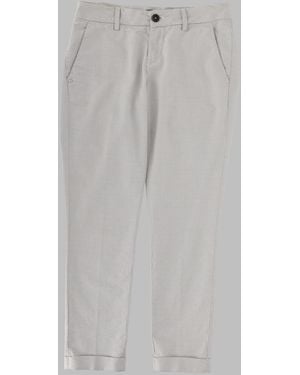 Fay Trousers Cotton - Grey