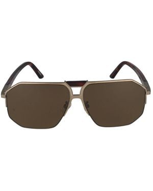Chopard Sonnenbrille Schg61 8 TL Oro Grigio Satinato Lucido /12/145 - Mehrfarbig