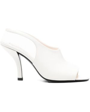 TOTEME Contour Slingback-Sandalen - Weiß