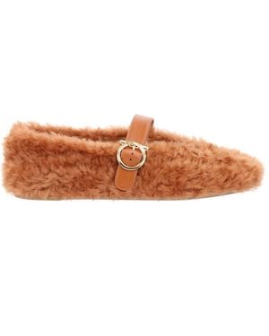 Ferragamo Ballerina Love Ornament - Brown