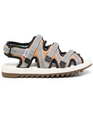 Suicoke Zip-Ab Cut-Out Sandals - White