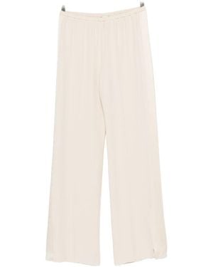 forte_forte Regular Trousers - White