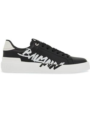 Balmain Sneakers B-court - Schwarz