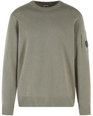 C.P. Company Wool Blend Jumper - Grey