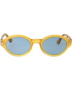 Persol Oval Sunglasses 0 Po3378 S 204/56 - Blue