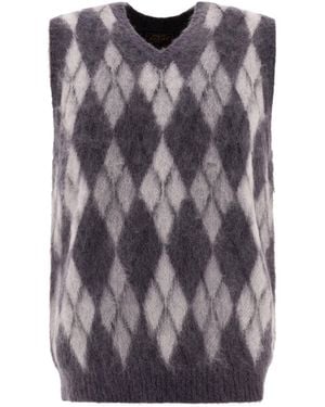 Beams Plus Strahlen plus Strickwege - Grau