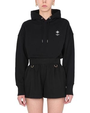 Givenchy Printed Cotton Hoodie - Black