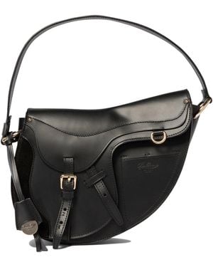 Boldrini Selleria "Sveva" Bolso de hombro - Negro