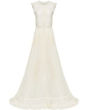 MM6 by Maison Margiela Maxi Dress Clothing - White