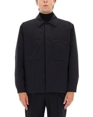 Laminar Overshirt With Chest Pockets - Blue