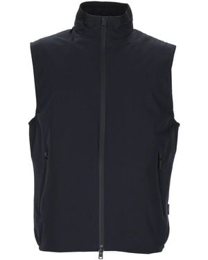 Woolrich Tailored Waterproof Vest - Blue