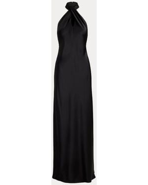 Ralph Lauren Neckholder-Kleid - Schwarz