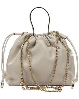 Chloé " Icons" Kleine Umhängetasche - Natur