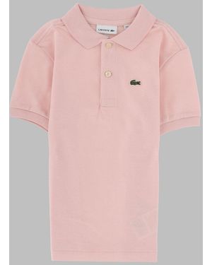 Lacoste Polo Con Logo - Pink