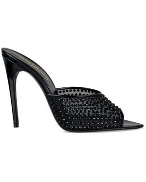 Saint Laurent Shoes > Heels > Heeled Mules - Zwart