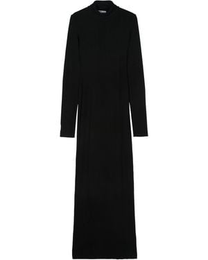 Cotton Citizen The Verona Turtleneck Maxi Dress W5418126 - Black