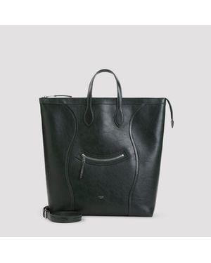 Celine Medium Cabas Vertical - Schwarz