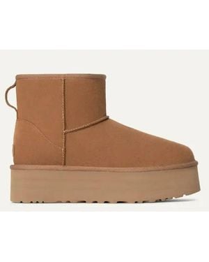 UGG W Classic Mini Platform - Brown