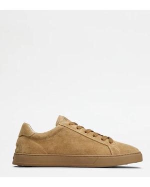 Tod's Suede Trainers - Brown